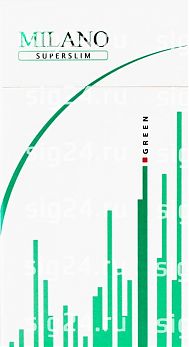 Сигареты Milano super slims (ментол)