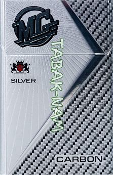 Сигареты MG CARBON silver nano